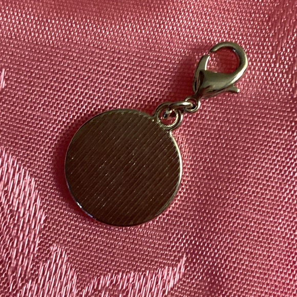 ❤️ NWOT - EFFY Black Clock Silvertone Hanging Charm* ❤️ - Picture 9 of 9